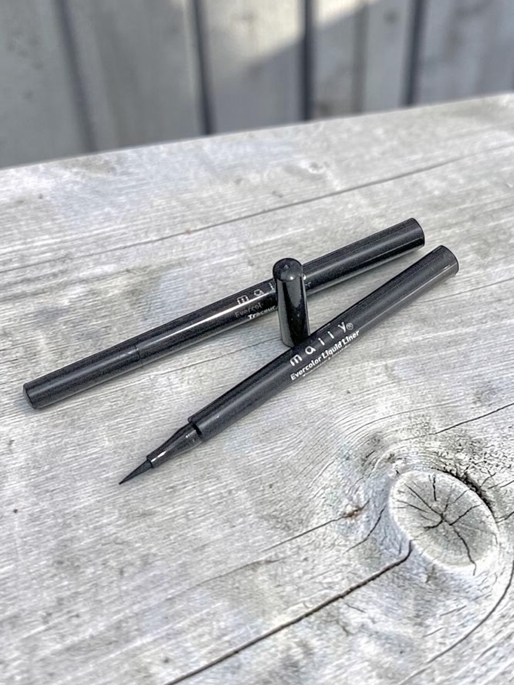 2X Two Brand New Mally Evercolor Liquid Liner. Color: Stormy. Dark grey